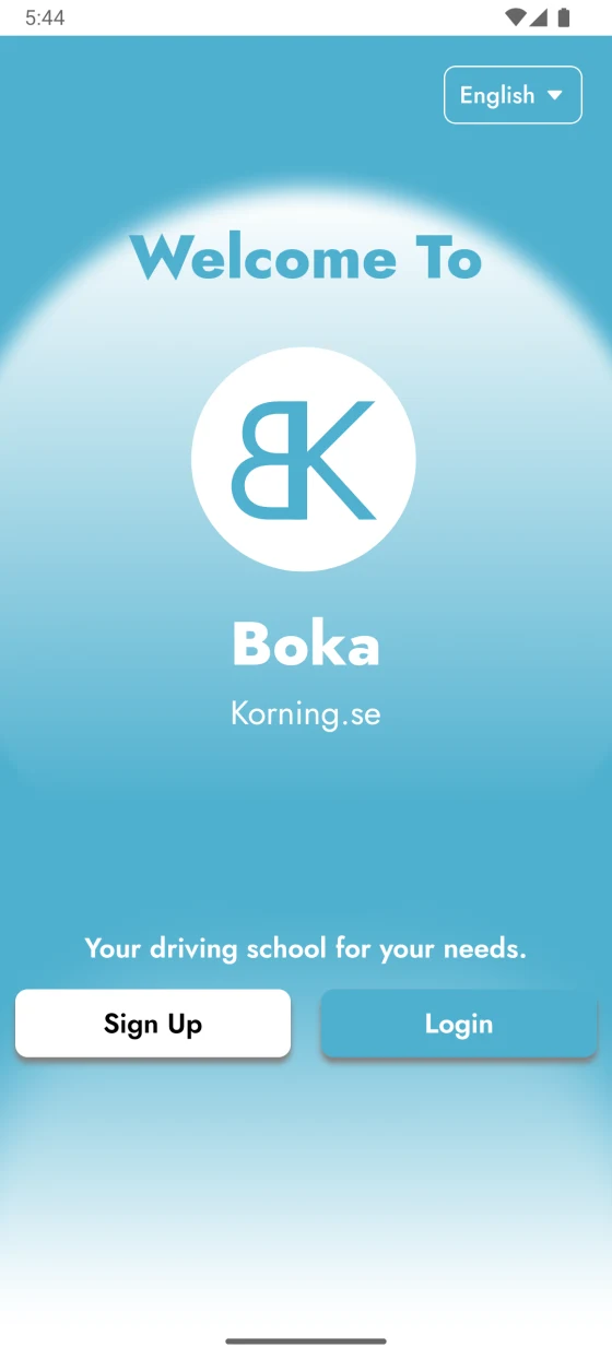 Ansicht 1 der App BokaKörning