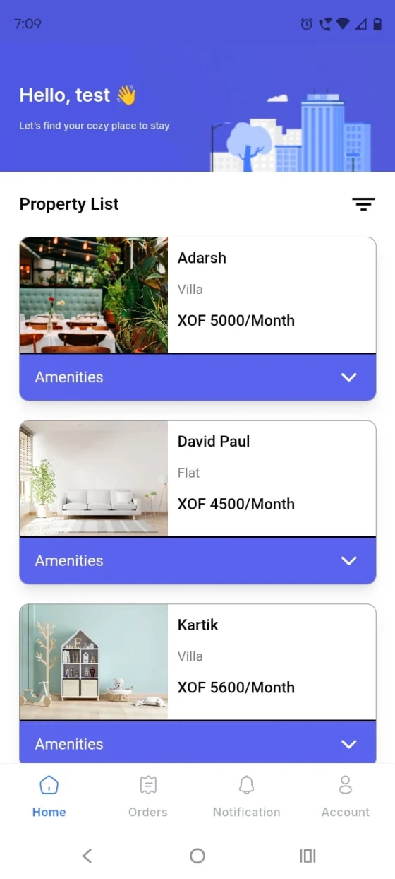Ansicht 1 der App Mylodge