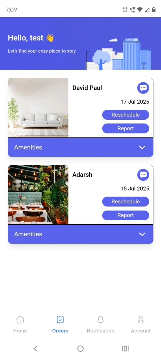 Ansicht 2 der App Mylodge