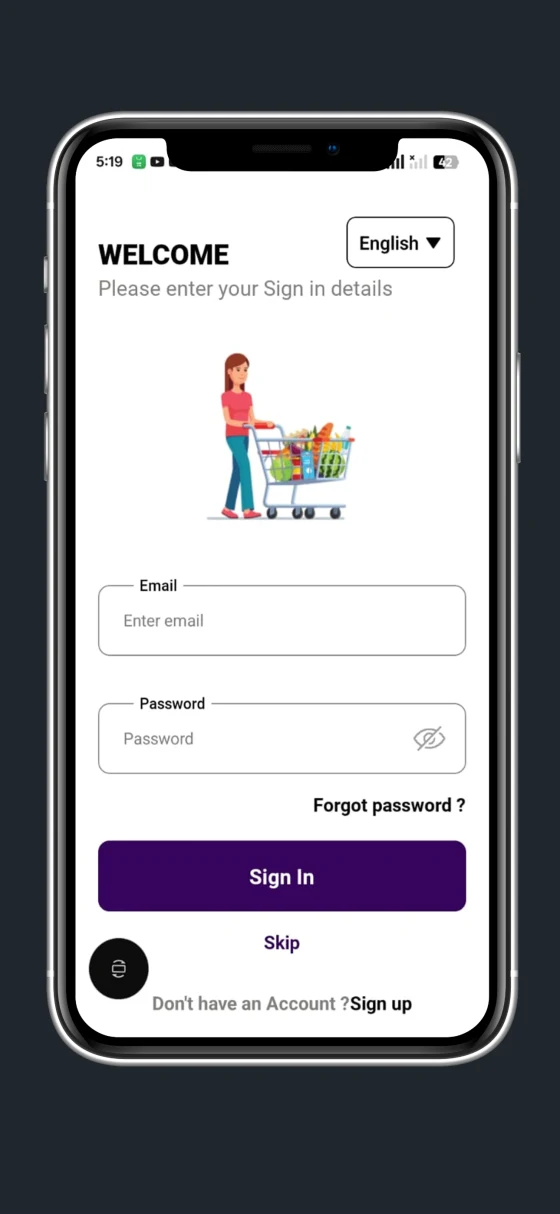 Ansicht 1 der App Resaz